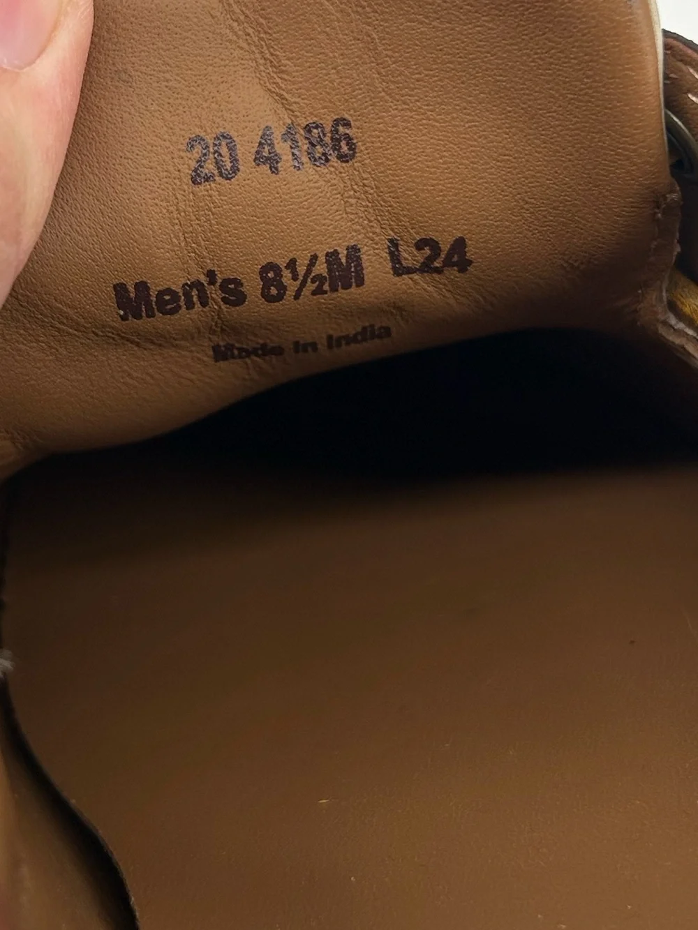 NWOB Johnston & Murphy Monaco 2-eye boat shoe tan multi glove leather sheep 8.5